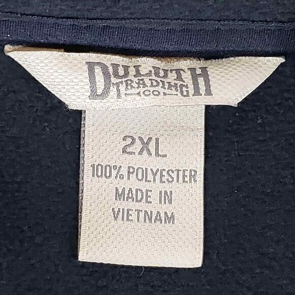 Duluth Trading Co Jacket Winter Coat Women’s Size 2XL Black Shoreline Fleece - Picture 7 of 9